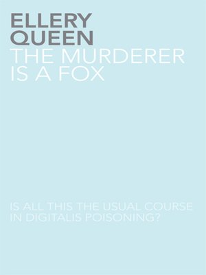cover image of The Murderer is a Fox